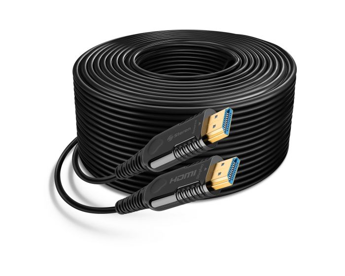 Cable HDMI STEREN Fibra Óptica 4K de 30Metros