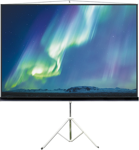 Pantalla para Proyector 92&quot; Klip Xtreme 16:9 con trípode