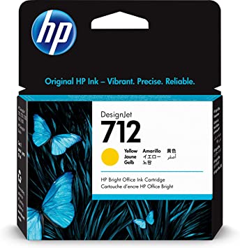 Cartucho HP 712 Amarillo 29ml