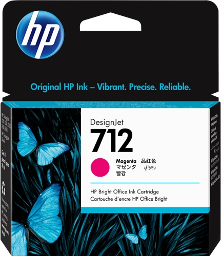 Cartucho HP 712 Magenta 29ml