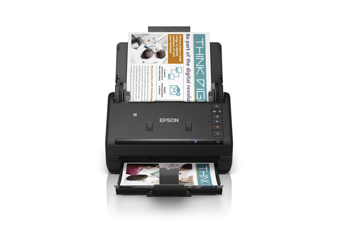Escáner Epson WorkForce ES-500W II / Wifi / 35ppm / 70ipm / Duplex / Hasta 4,000 páginas al día