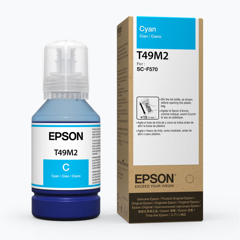 Tinta Epson Cyan T49M Sublimación F170