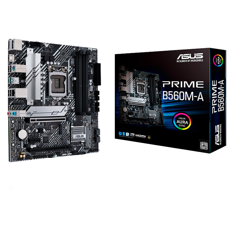 Motherboard ASUS PRIME B560M-A Socket LGA1200 11th Gen 4xDDR4 Micro-ATX