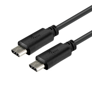 Cable X-Tech  Tipo C a Tipo C 1.8metros
