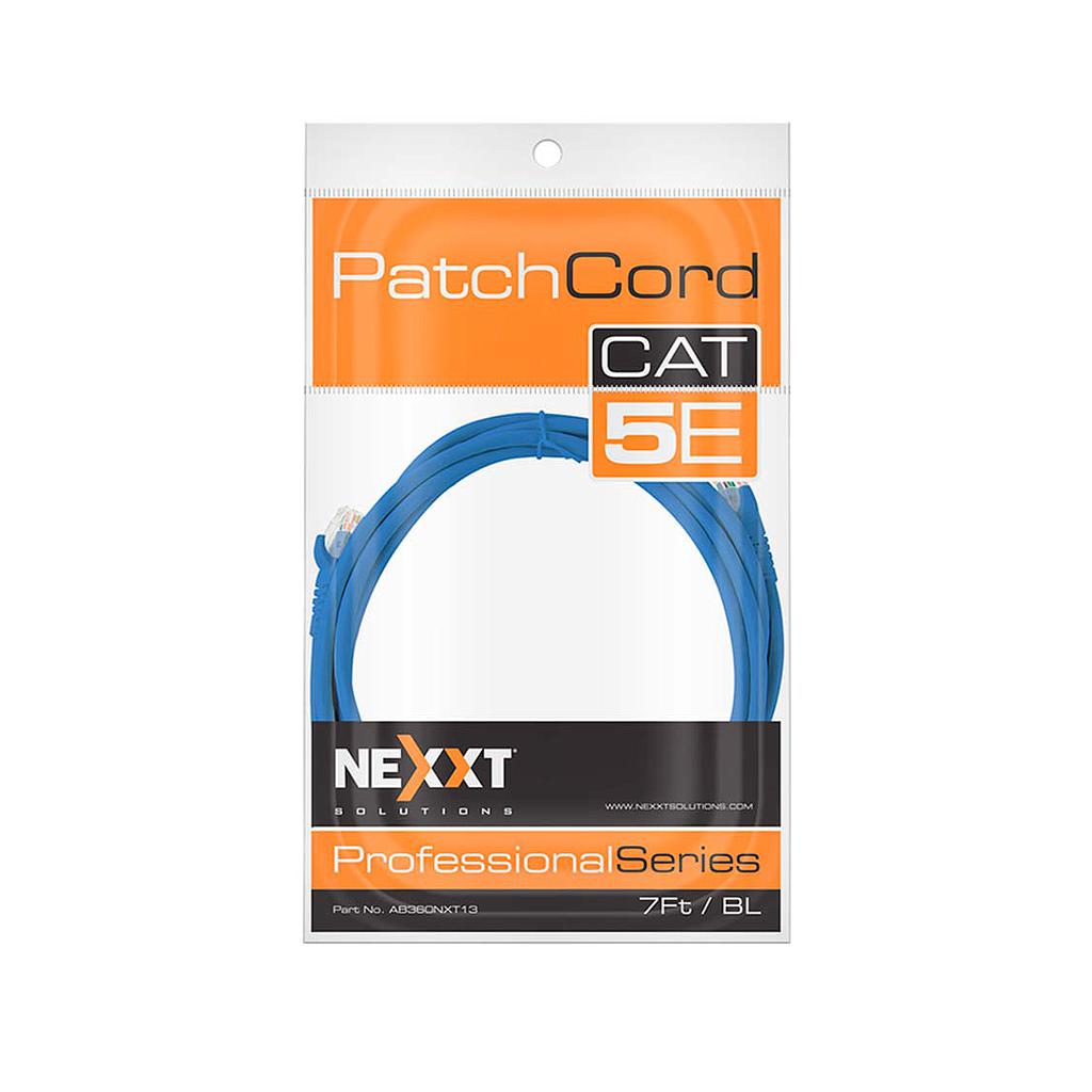 Patch Cord NEXXT CAT5e  90cm Azul