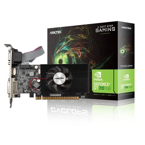 Tarjeta de Video ARKTEK Geforce GT 210 1GB DVI/HDMI/VGA