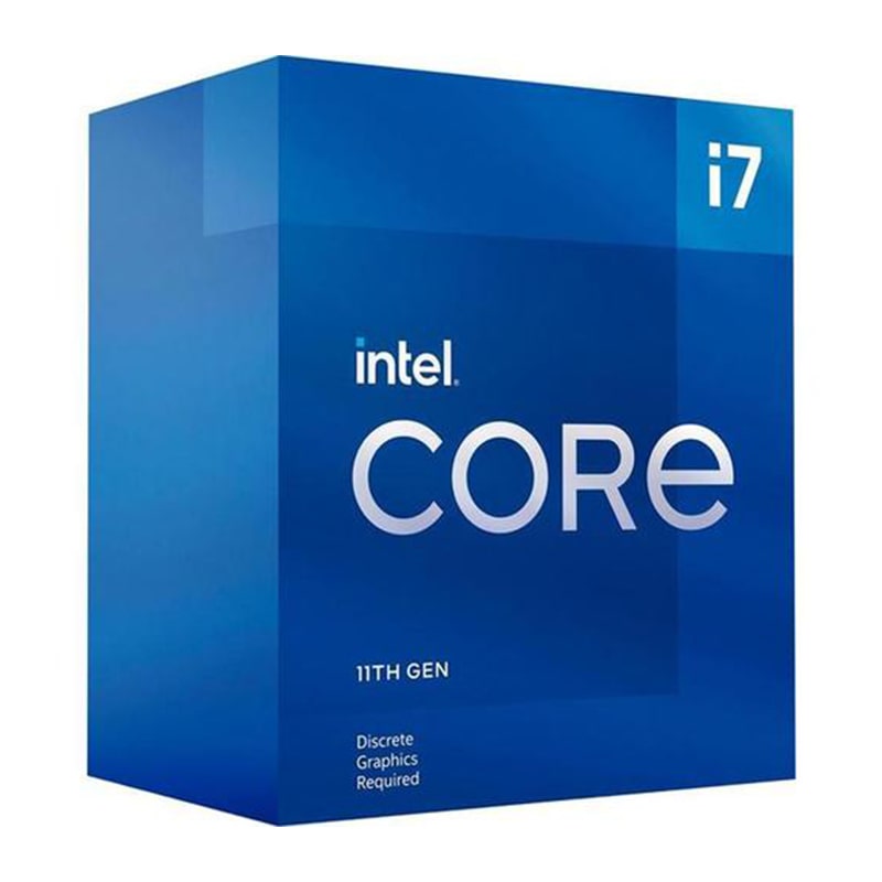 Procesador Intel Core i7-11700F / Hasta 4.9Ghz / 8 núcleos / LGA1200 Socket