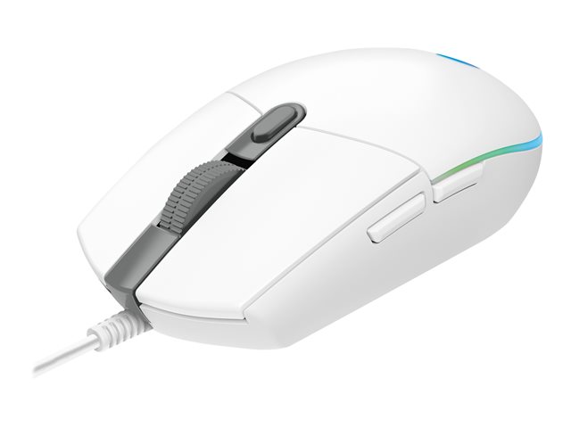 Mouse Logitech Gaming G203 LIGHTSYNC / óptico / Blanco