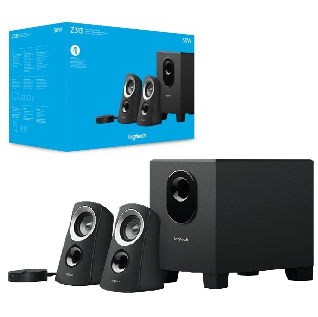 Bocina LOGITECH Z313 50W RMS