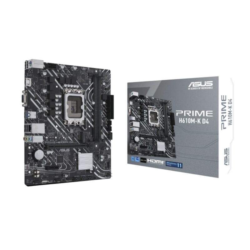 Motherboard ASUS PRIME H610M-K D4 Socket LGA1700 12th Gen 2xDDR4