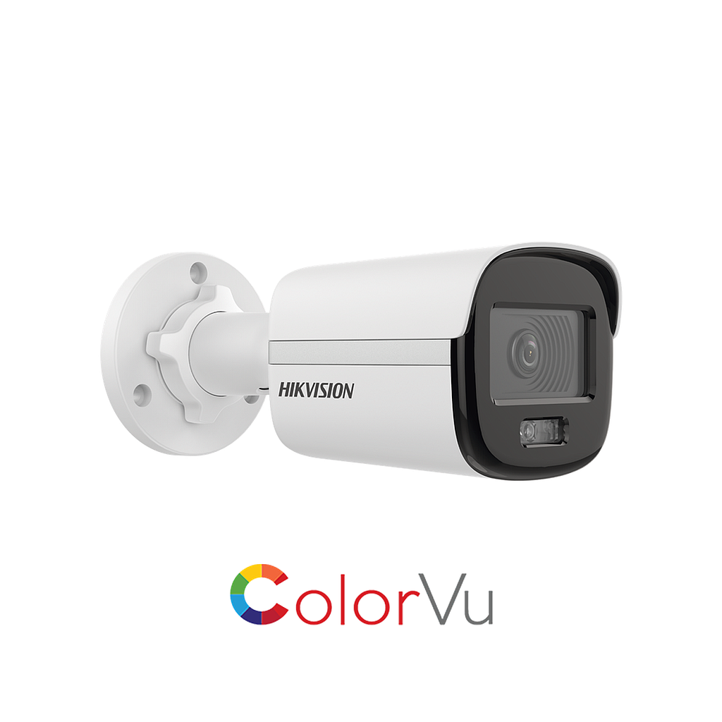 Cámara HIKVISION 2MP Bala ColorVu /IP67/WDR / IR 40 metros