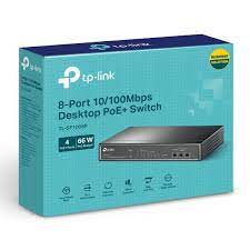 Switch Tp-Link 8 Puertos 10/100Mbps 4 puertos poE