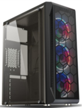 CASE GAMING EAGLE WARRIOR CG-08Z3/ 3xFAN RGB / Vidrio Templado