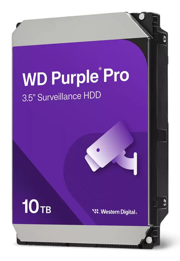 Disco duro Interno WD Púrpura 10TB 7200RPM