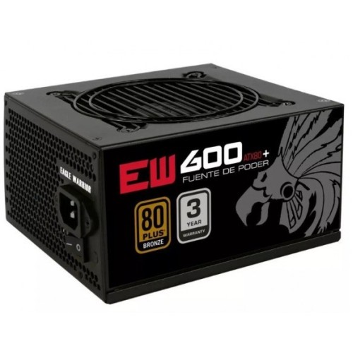 Fuente de Poder EAGLE WARRIOR EW 600W 80 Plus Bronze