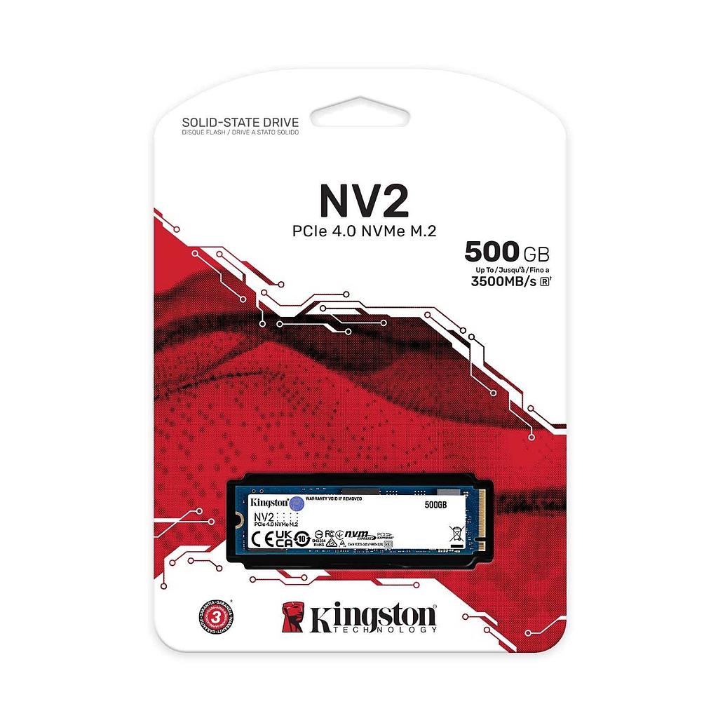 SSD KINGSTON M.2 500GB NV2
