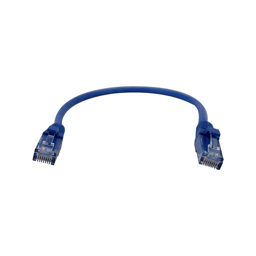 Patch Cord ORTRONICS Modular Cat6 1 pie azul
