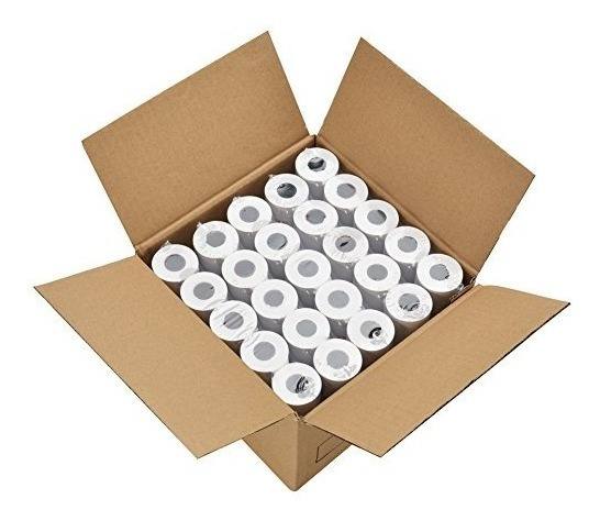 Caja de 50 Rollos Papel Térmico POS 80x70mm
