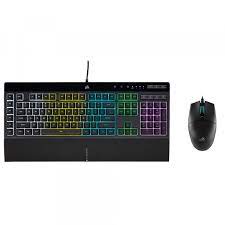 Combo CORSAIR Teclado y Mouse USB RGB PRO + Katar Pro