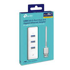 Hub TP-LINK 3 Puertos USB 3.0 3puertos+1Rj45