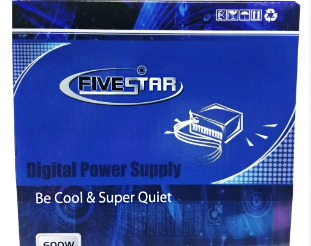 Fuente de Poder FIVESTAR 600W BULK