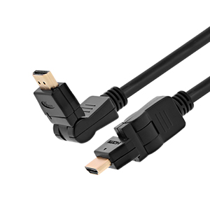 Cable X-tech HDMI A HDMI Giratorio 1.8metros XTC-606 / XTC-607
