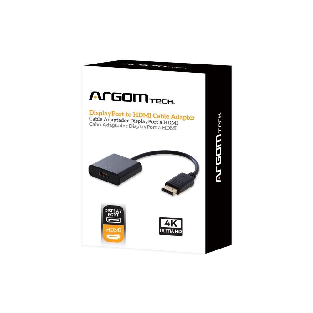 Adaptador Argom DisplayPort a HDMI