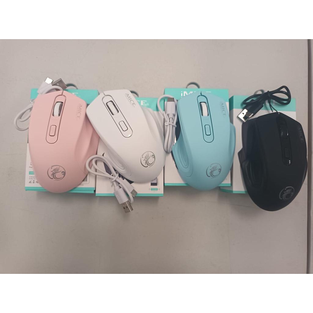 Mouse IMICE G-1800 Inalámbrico Recargable