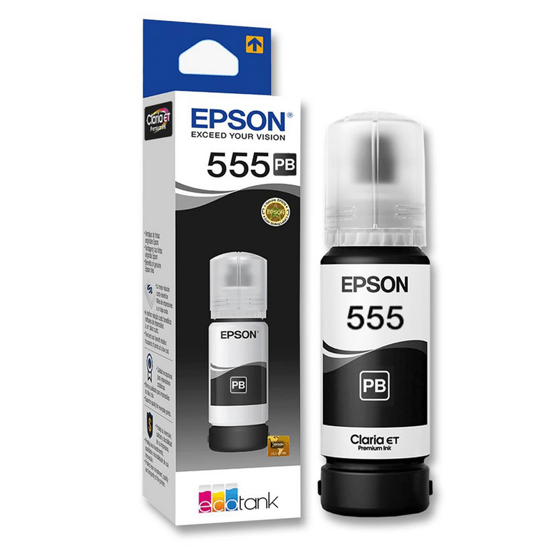 Tinta EPSON T555 Negro PB