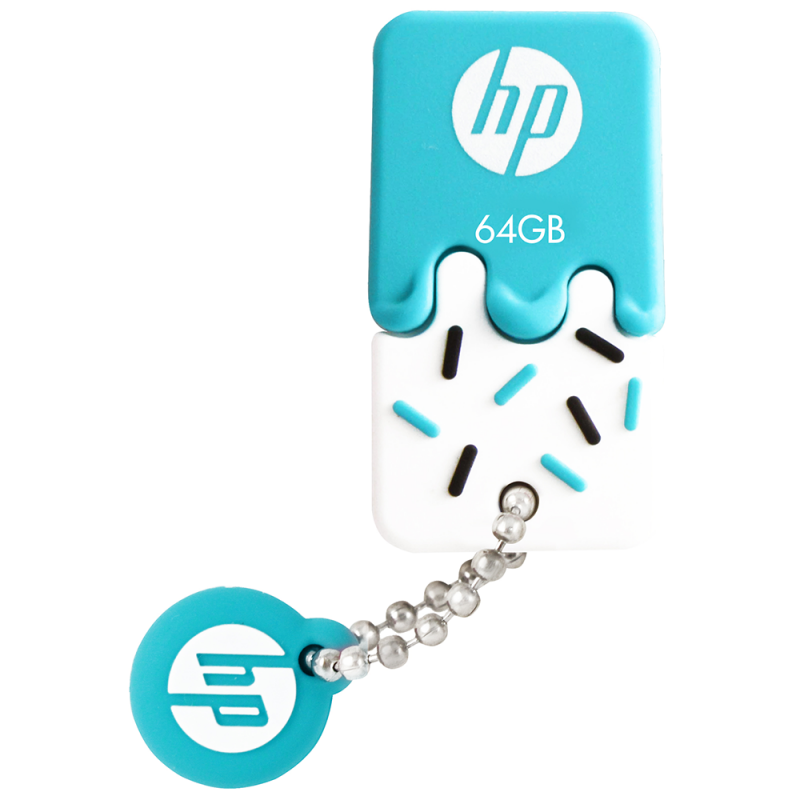 Memoria USB HP 64GB Celeste