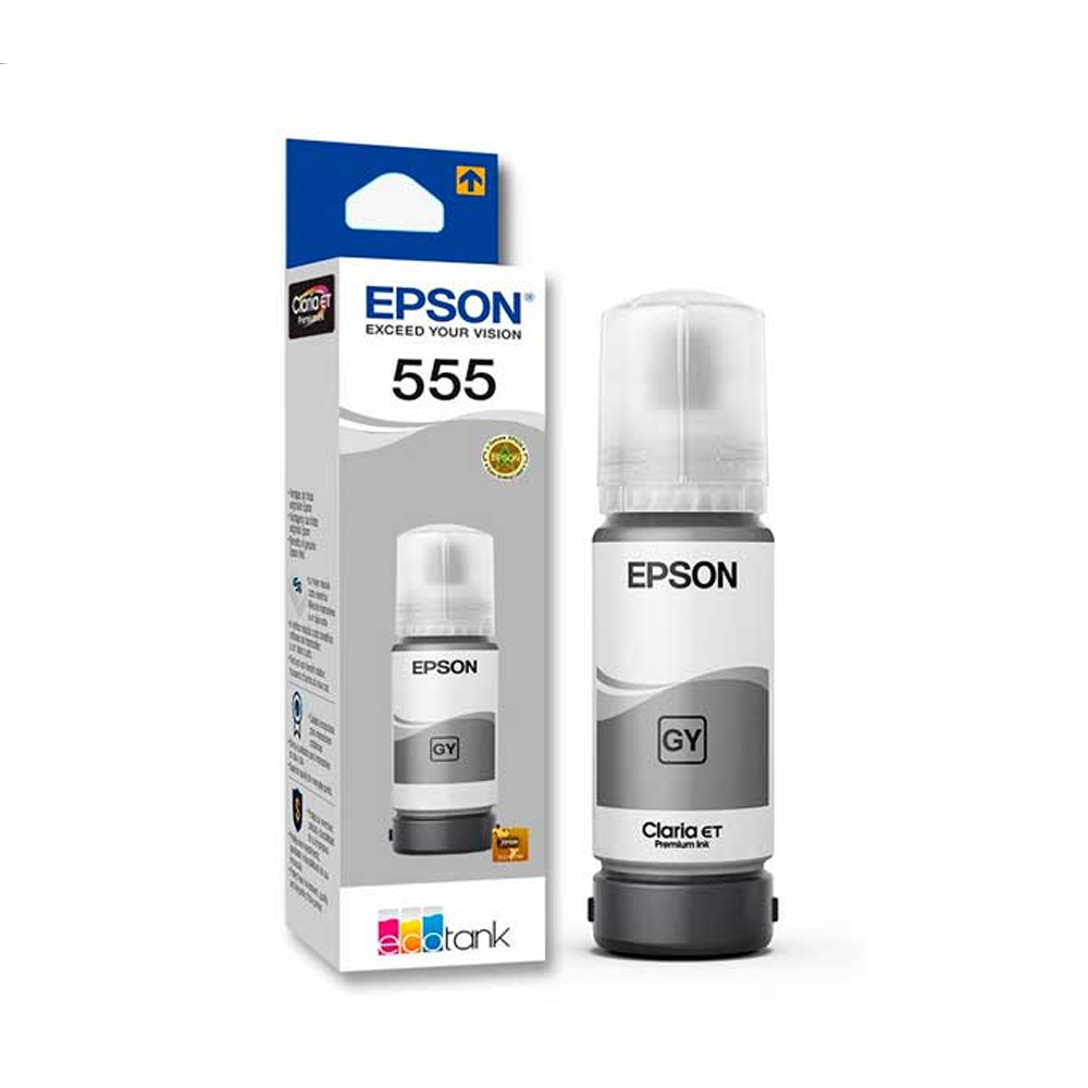 Tinta EPSON T555 Gris