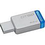 Memoria USB KINGSTON 64GB DT50 Azul