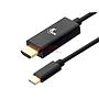 Cable X-Tech XTC-545 Tipo C a HDMI 6 Pies