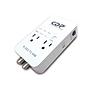 Protector de Picos CDP 2 Salidas R-SS2 TV 1800W 15Amp Coaxial